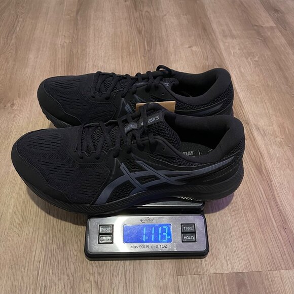 NWT Asics Extra Wide Mens gel- contend 7 Running Shoes Size 12.5 Black/ carrier - Picture 11 of 11